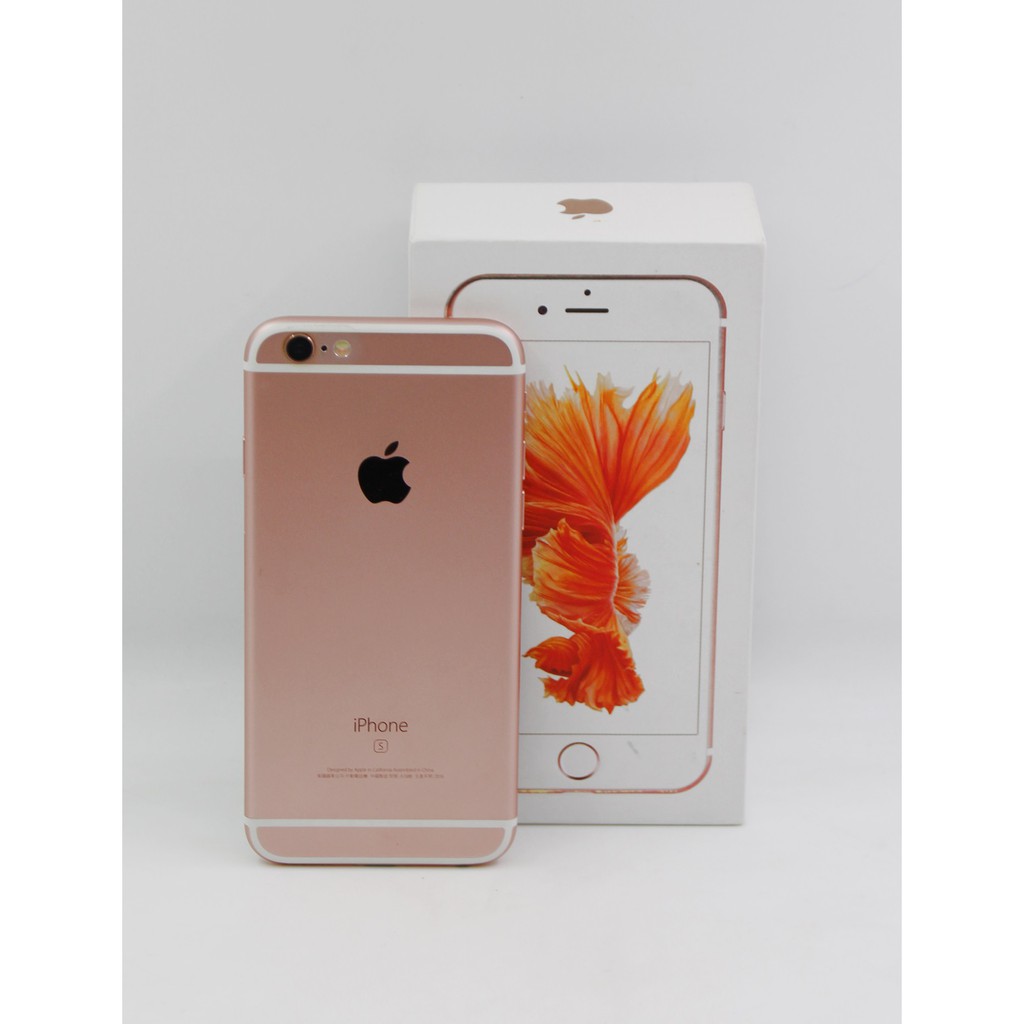 【 青蘋果】 apple iphone6S 128G 玫瑰金 版本11.4.1 二手 手機 #BH291