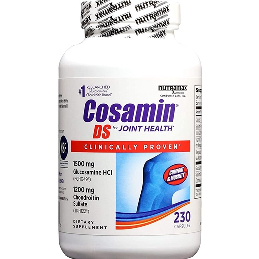 美國 Cosamin DS Joint Health 葡萄糖胺關節保健膠囊 230顆裝