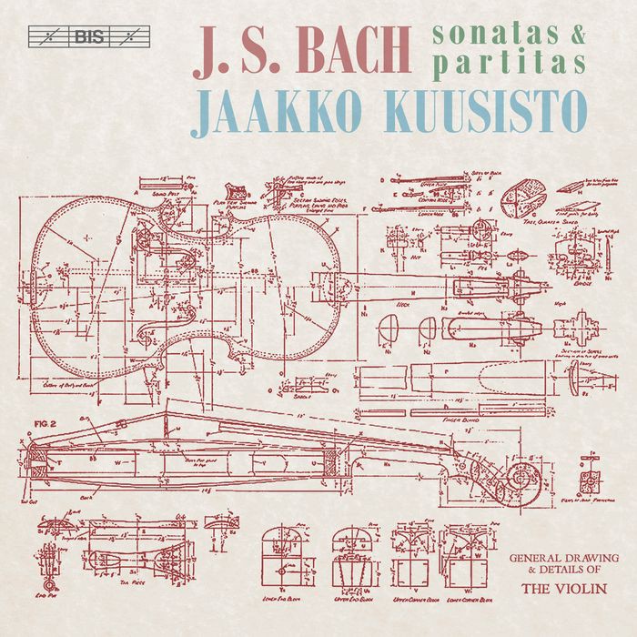 (BIS) 庫西斯托 巴哈無伴奏小提琴奏鳴曲與組曲 Kuusisto Bach SACD2197