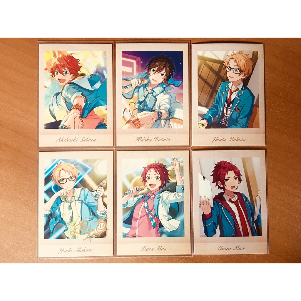 合奏偶像夢幻祭拍立得追憶第五彈idol 零嵐真金簽ts 友也仁兔章臣紡 蝦皮購物
