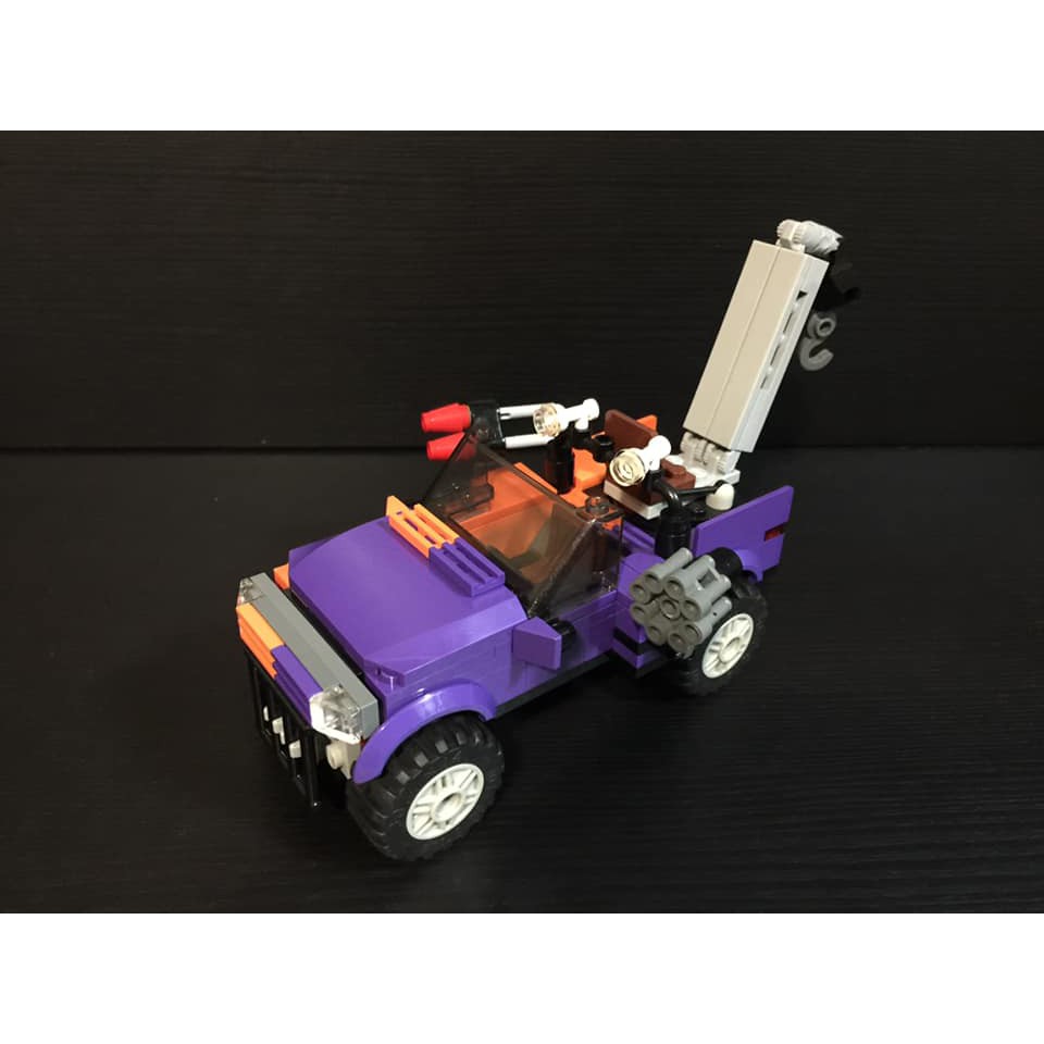 二手 展示品 好時光 Lego 樂高 超級英雄 蝙蝠俠 6864 雙面人 吉普車 拆售載具