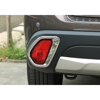 ~歐力斯~三菱 MITSUBISHI 16-23年 OUTLANDER後霧燈框 霧燈框 後霧燈飾框 後霧燈飾條 電鍍銀