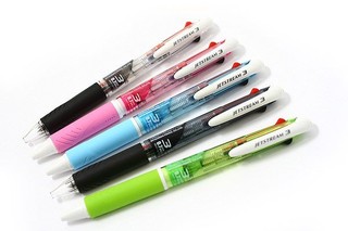 三菱Uni-ball 多機能三色自動溜溜筆(SXE3-400-07)5色皆有現貨可選購