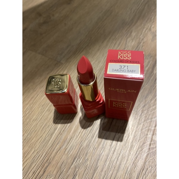 Guerlain 嬌蘭 Rouge KISSKISS 法式之吻 唇膏 限量版 色號 371 3.5G 全新