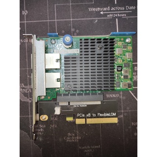 Intel HP X540-T2 X540-AT2 10GbE 10G 萬兆 2port 雙口 RJ45 網絡卡 網路卡