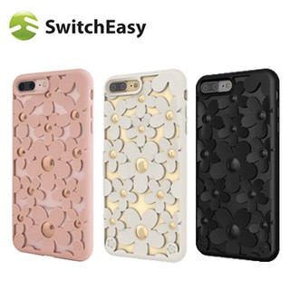 SwitchEasy Fleur iPhone 8 Plus/ iPhone 7 Plus 3D 花朵 吸震 防摔保護殼