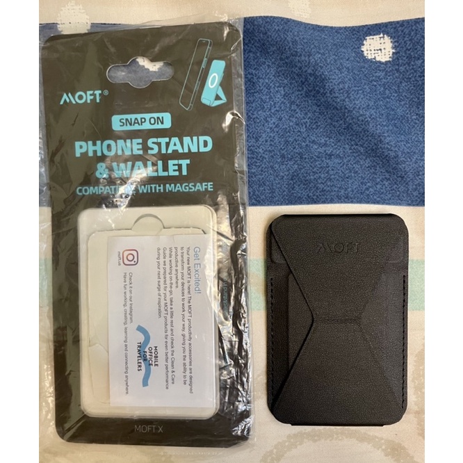 Moft X 磁吸式手機支架 支援 MagSafe  iphone 12系列 夜幕黑