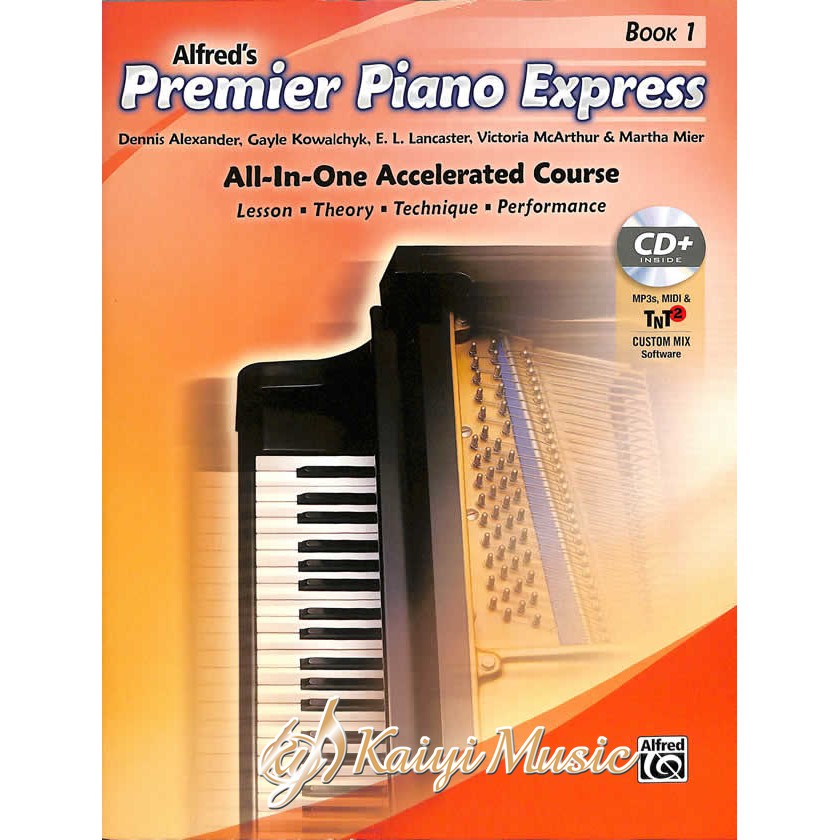 Premier Piano Express Book 1: All-in-One Accelerated Course: Lesson - Theory - Technique - Performance