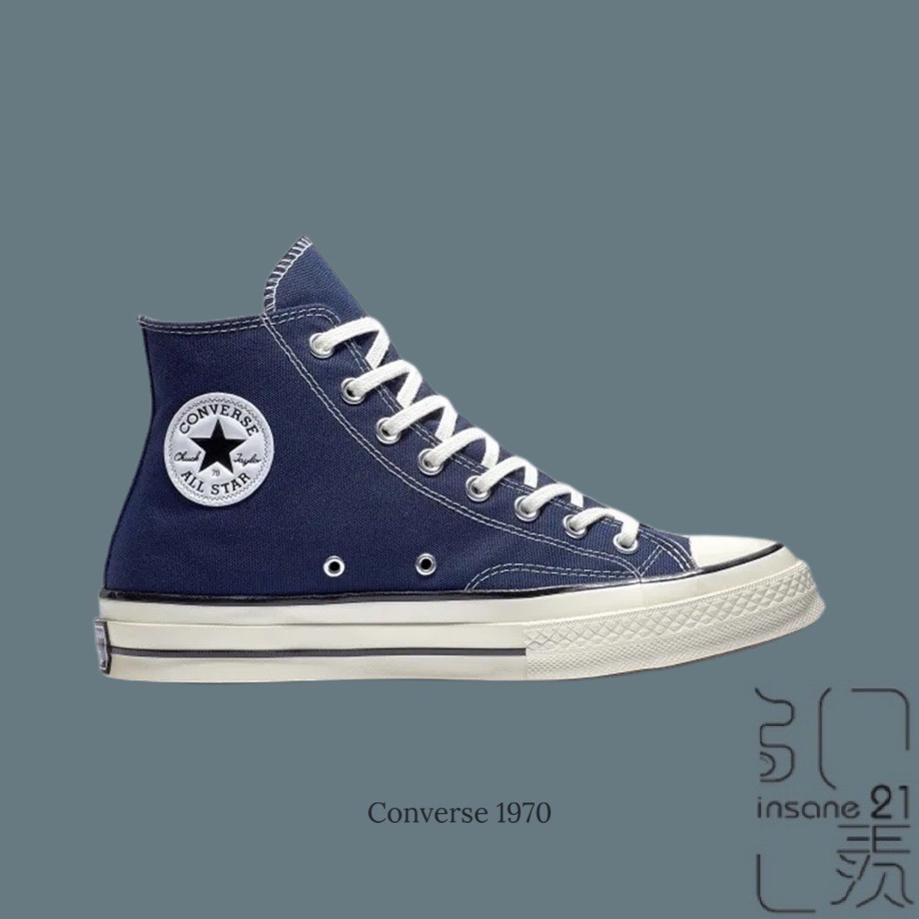 CONVERSE 匡威 1970 70 深藍 海軍藍 基本款 高筒 情侶款 172676C【Insane-21】