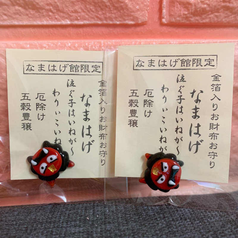 男鹿真山傳承館御守金箔御守日本秋田剝皮鬼 蝦皮購物