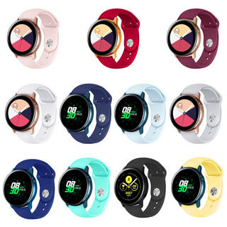 20mm三星Galaxy Watch Active2反扣矽膠運動款手錶帶 Galaxy Watch 42mm腕帶