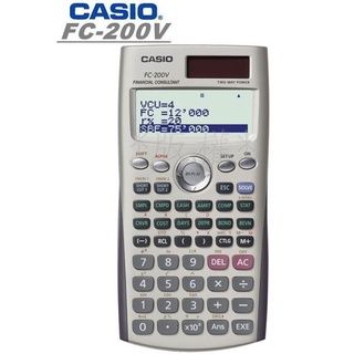 CASIO FC-200V 計算機(財務型)