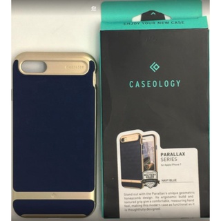 Caseology 藍色金邊 iPhone 7 (4.7吋) Case [Parallax Series] 菱格紋