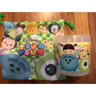 日本帶回DISNEY 迪士尼 TSUM TSUM 兒童塑膠杯 水杯 漱口杯