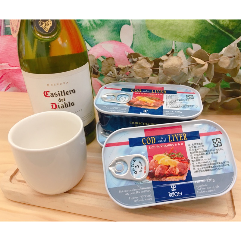 現貨 快速出貨［蕃茄園］冰島 鱈魚肝 藍鐵罐(120g) 鱈魚嫩肝  新效期 鱈魚 omega3 魚肝