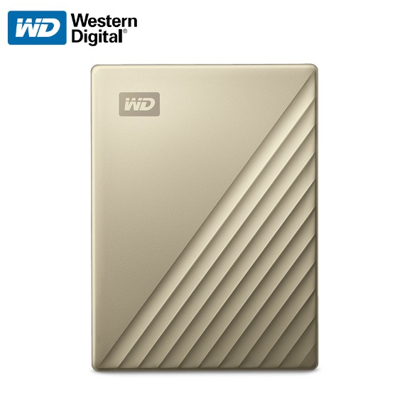 Western Digital 威騰 WD My Passport Ultra 2.5吋 行動硬碟 霧面金 廠商直送