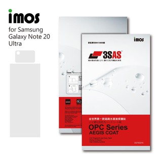 "係真的嗎" 免運 imos 3SAS SAMSUNG Note 20 Ultra 雷射切割螢幕保護貼