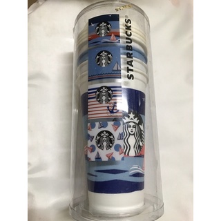 臺灣🇹🇼 STARBUCKS星巴克2019 全新正版現貨 海軍風 Starbucks 星巴克16oz環保杯 可裝熱飲