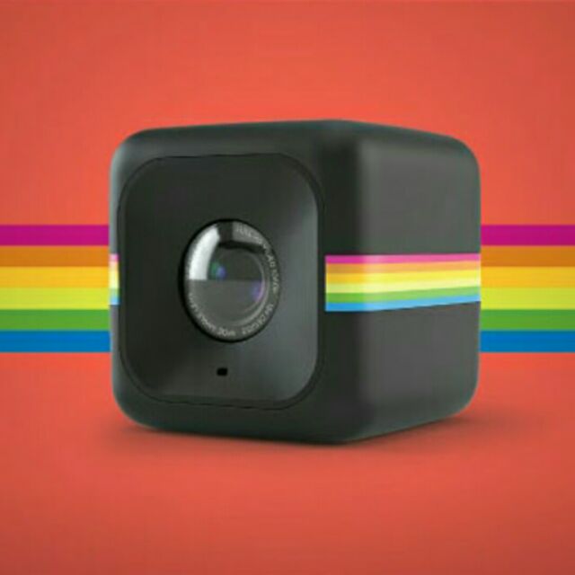 【丹邦國際】寶麗萊Polaroid CUBE 迷你運動攝影機 黑色（骰子相機）公司貨 贈32G記憶卡