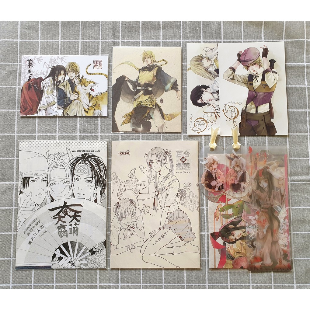 同人本戰國無雙小冊同人策馬天下兔兒神明信片卡片透卡書籤柳宮燐柳戠 蝦皮購物