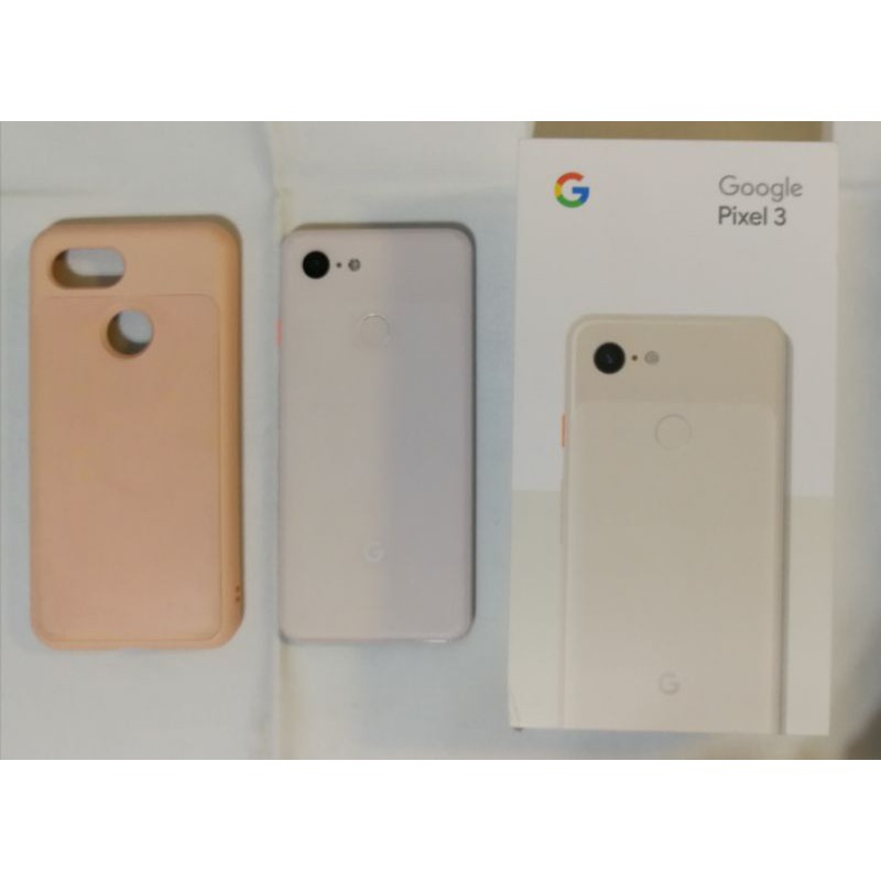 Google Pixel 3 粉色 無傷 附犀牛盾一個