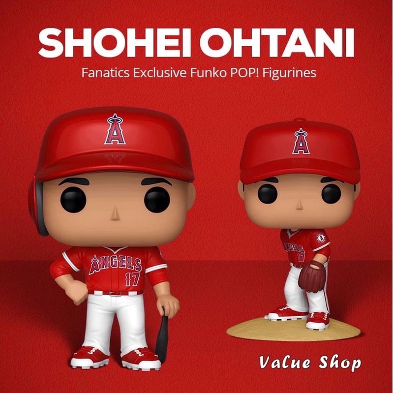 《現貨》Funko POP MLB 洛杉磯天使 招牌天使紅 大谷翔平 公仔》