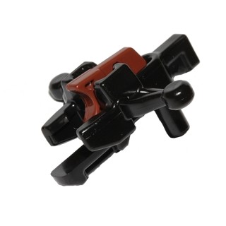 磚家 LEGO 樂高 人偶武器 十字弓 弩 可發射子彈 20105 + 15392 20105c02 板機紅棕色