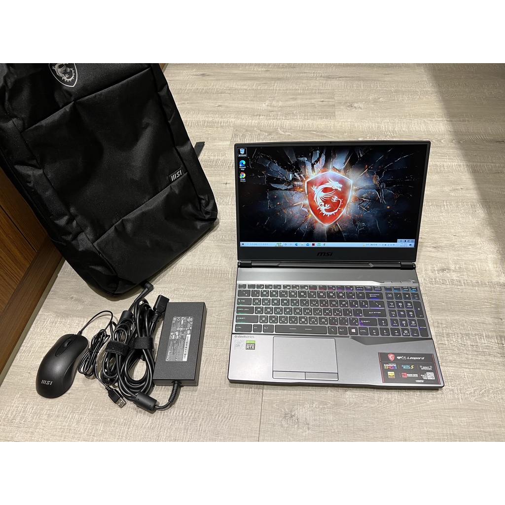 MSI 微星 GP65 10SEK 電競筆電 i7-10750H RTX2060 二手筆電 遊戲筆電 ROG