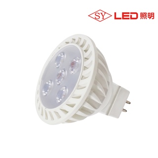 SY聲億科技 5W LED杯燈 MR16 全電壓 高流明 投射燈 珠寶燈 需移除安定器