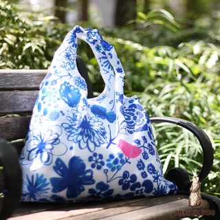 日本 Prairie Dog 設計包/環保袋/購物袋/手提袋 - 青花瓷