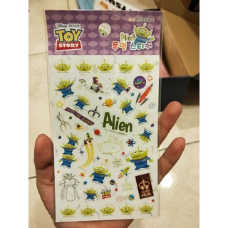 迪士尼 皮克斯 玩具總動員 三眼怪 Disney Pixar Alien 貼紙 韓國