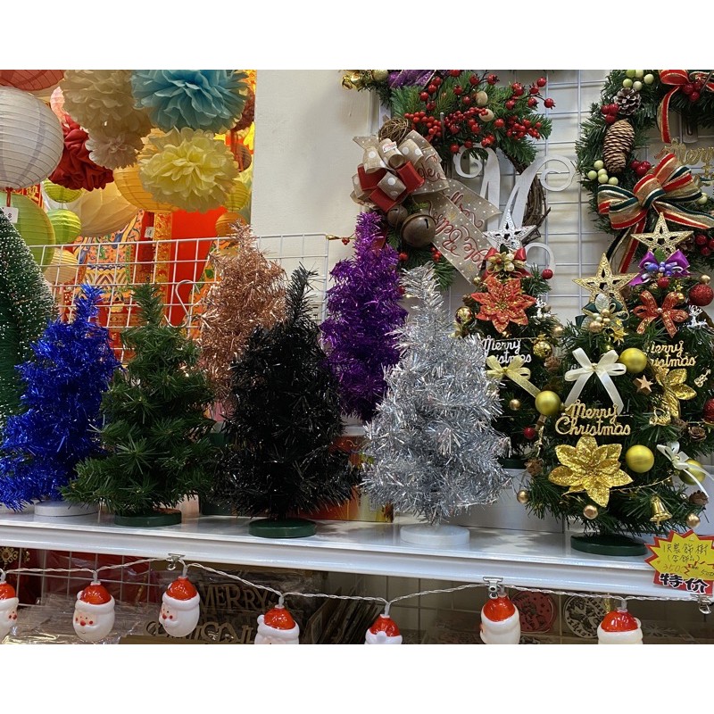 吉祥屋❤️現貨❤️一尺（30公分）聖誕樹/聖誕佈置/聖誕禮物/DIY聖誕樹