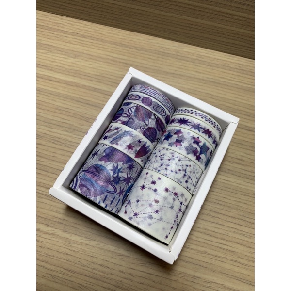 紫藍色-星空宇宙紙膠帶
