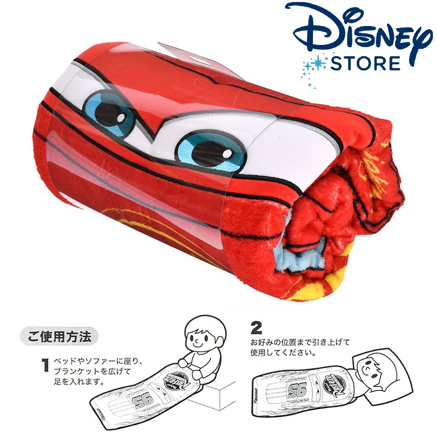 【彩購屋】現貨 Disney 日本迪士尼商店 閃電麥坤 cars 睡袋 毛毯 午睡毯 車用毯 毯子 蓋毯