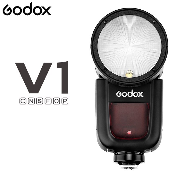 EGE 一番購】GODOX【V1 f KIT套裝組】鋰電池 圓頭TTL機頂閃光燈for Fujifilm【公司貨】