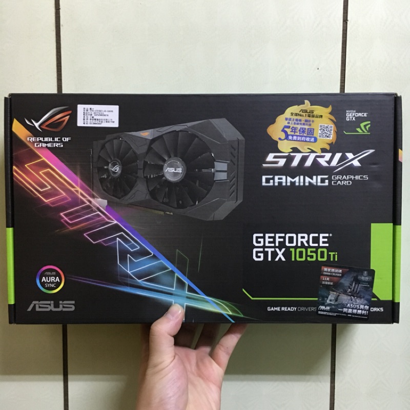 ASUS STRIX 1050Ti 4G