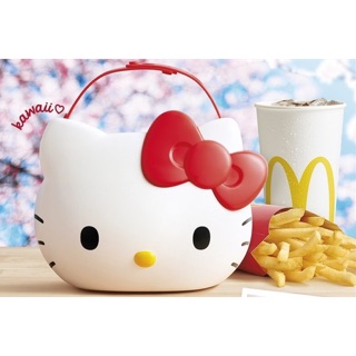 全新 限量現貨 臺灣麥當勞KITTY萬用置物籃