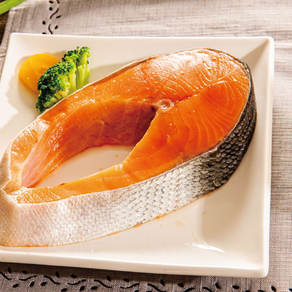 【鮮綠生活-團購免運組】智利頂級鮭魚切片 220G/包