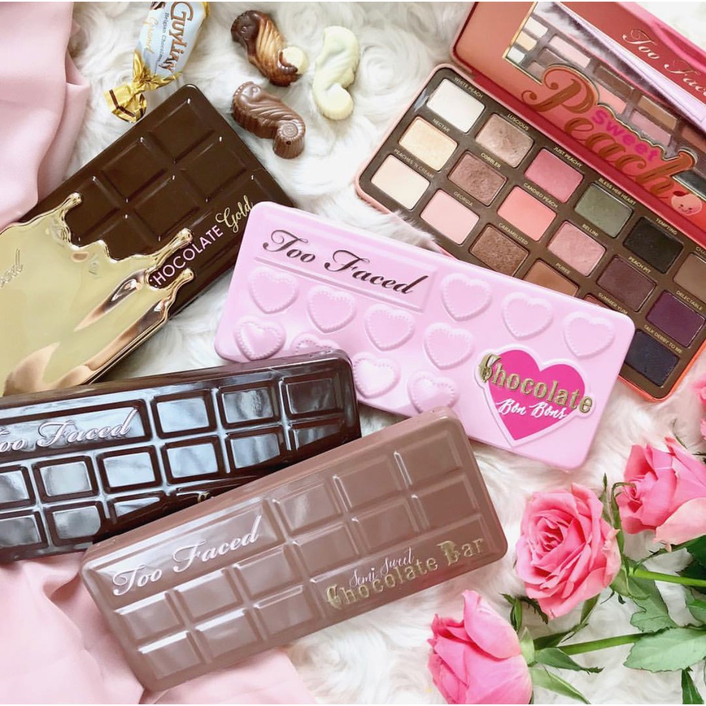 現貨🔥Too Faced ChocolateBar 巧克力眼影盤 黃金巧克力眼影盤 愛心巧克力眼影盤