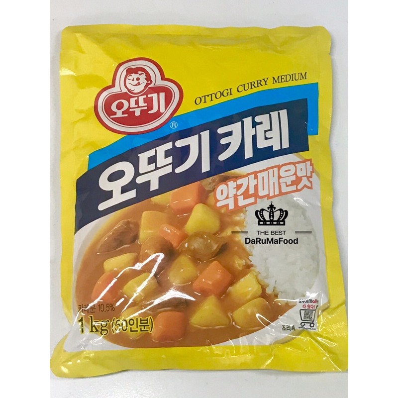  韓國🇰🇷 不倒翁 韓式咖喱粉 不倒翁咖喱 🍛 咖喱 咖哩粉 大包 1kg 約50人份