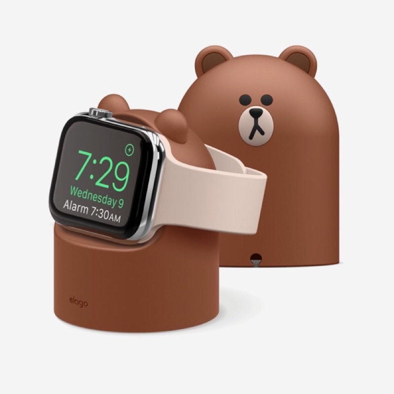 【預購】韓國 Line friends X elago 蘋果手錶 apple watch 無線充電器 充電座