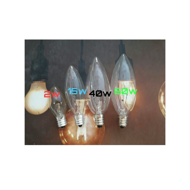 e12-鹽燈(鎢絲燈泡各規格)