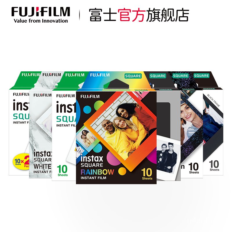 Fujifilm/富士instax SQUARE 方形相紙10張適用SQ6/SQ10/SQ1/SP-3