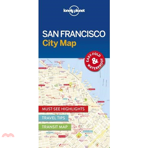 Lonely Planet City Map San Francisco