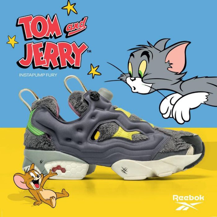 【紐約范特西】預購 Reebok Instapump Fury Tom &amp; Jerry FW4656 湯姆貓與傑利鼠