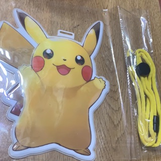 神奇寶貝 證件套 衣布 皮卡丘