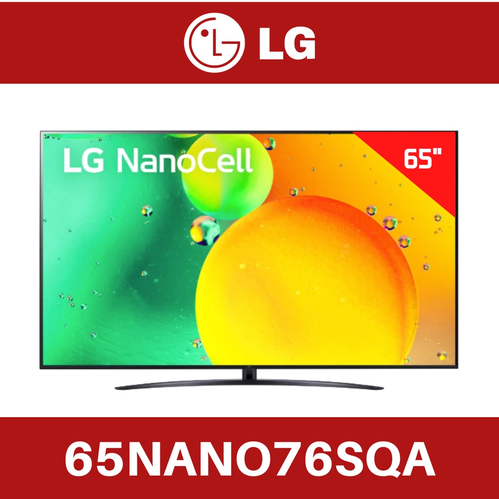 ❤️短促 台灣公司貨❤️LG 樂金 65吋 一奈米 4K AI語音物聯網電視 65NANO76SQA