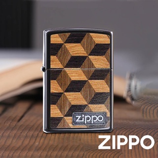 ZIPPO 經典仿木方塊防風打火機 特別設計 官方正版 現貨 限量 禮物 送禮 客製化 終身保固