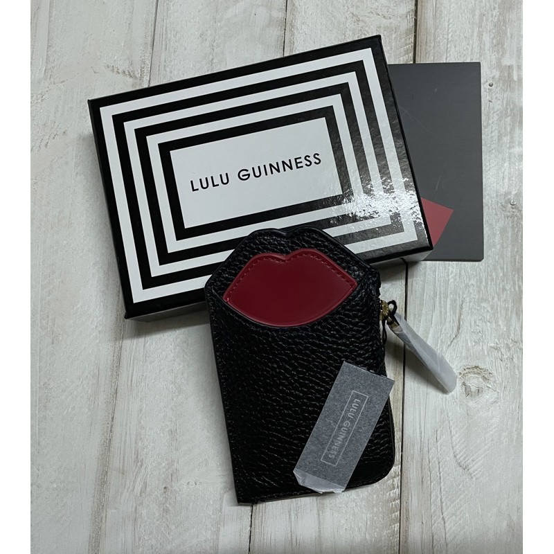 LULU GUINNESS LILIANA 零錢包-黑 全新轉賣