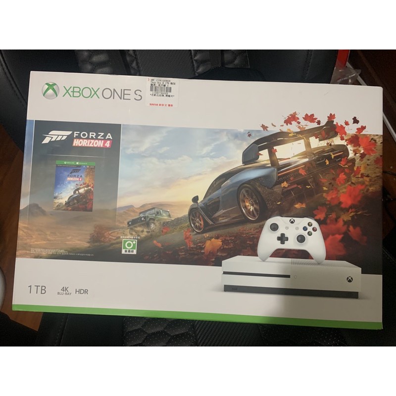 （全新）Xbox one s 極限競速 地平線4 同捆組